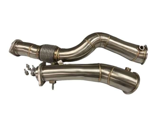 bar tek catless downpipes passend fur bmw s58b30 g8x m2m3m4